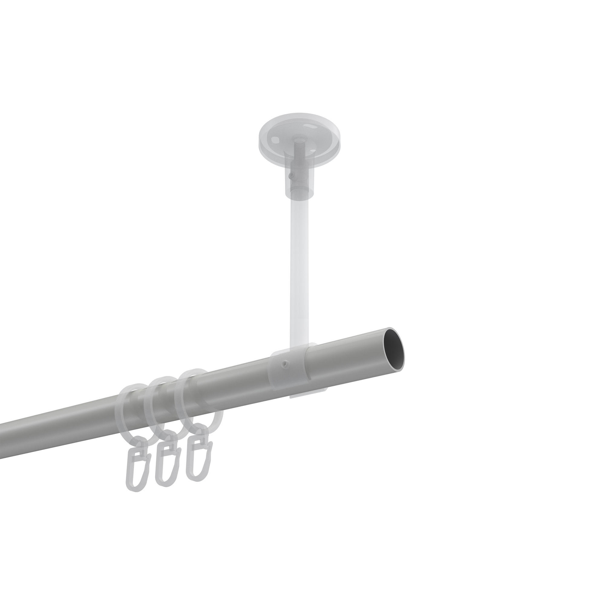 Thumbnail - Interdeco Gardinenstangen-Set, Metall, 140 cm, Wohntextilien, Gardinen & Vorhänge, Gardinen-Stangen