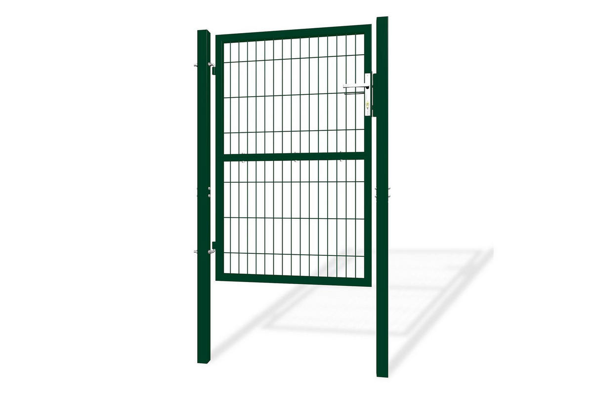 ZAUNTOR Razo grün 1m H.140cm Metall - Grün, Metall (106/146cm) - Casanoov