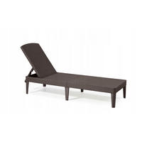 GARTENLIEGESTUHL 58 x 151 cm, Braun - Braun, Kunststoff (58/151cm) - KADAX