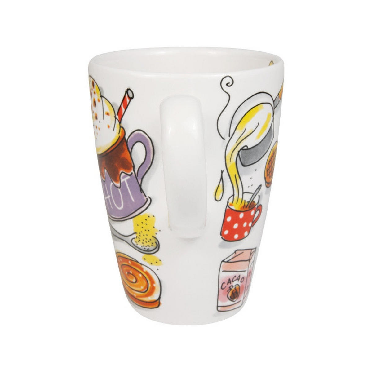 SET 2-tlg. Hot Chocolate Season in Bunt - 0,5 L - Multicolor, Keramik (0.5L) - Blond Amsterdam