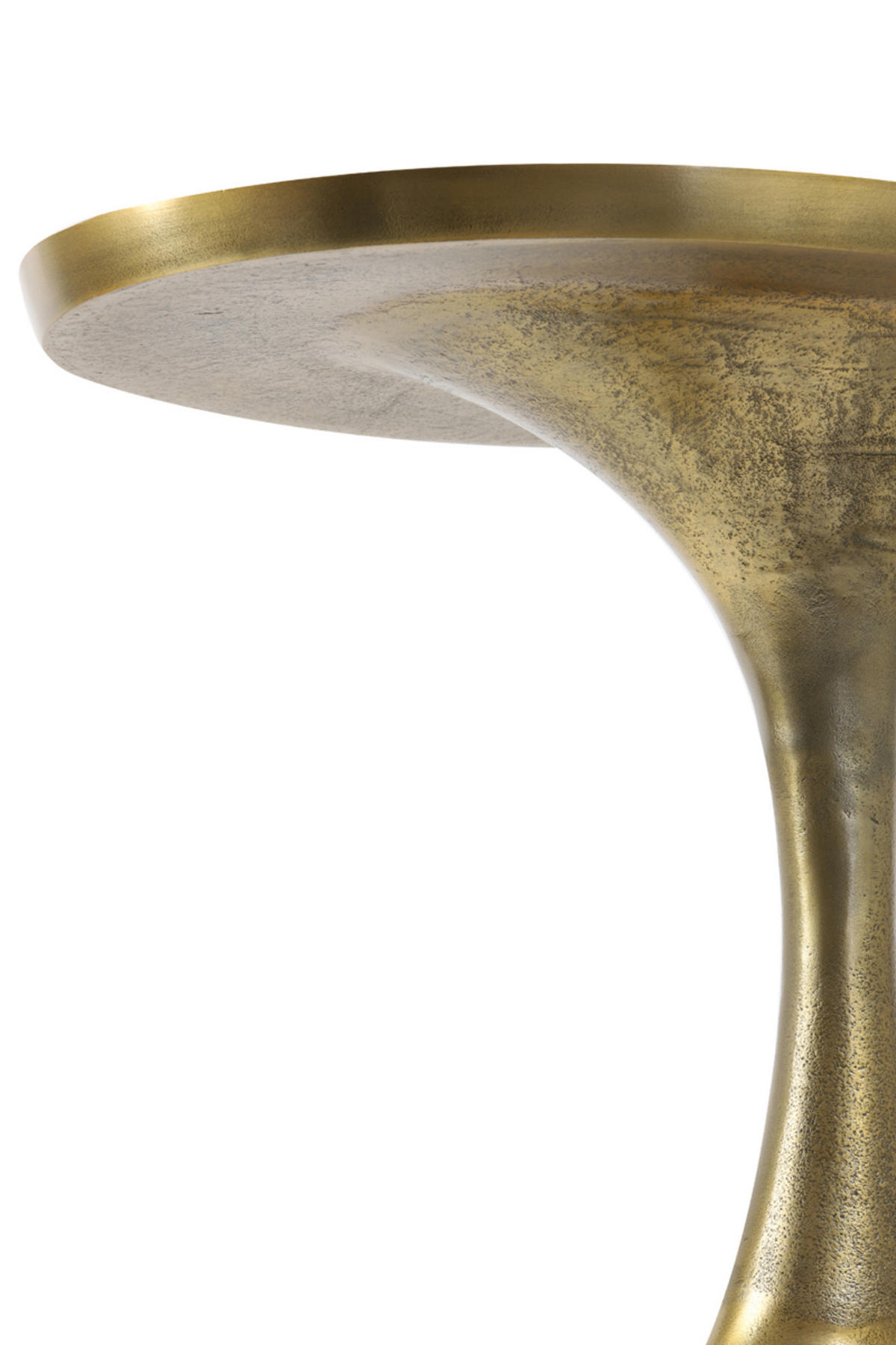 BEISTELLTISCH Macau Bronze 40/33/61 cm - Bronzefarben, Metall (40/33/61cm) - Light & Living