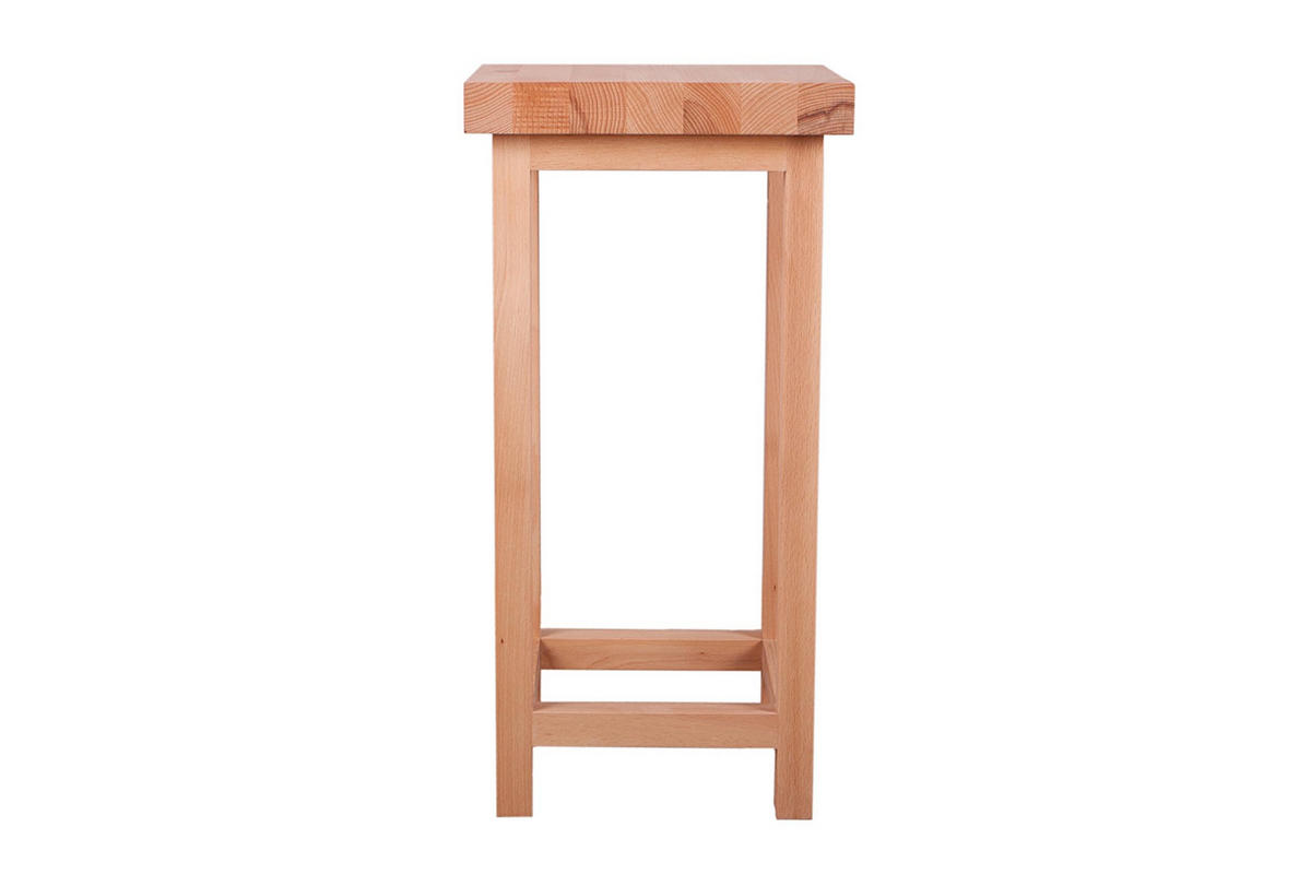 BLUMENSTÄNDER Siri Platte 4cm Buche 30x30x60cm - Buchefarben, Holz (30/30/60cm) - DELUKE