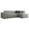 ECKSOFA Lordin, Seite: Rechts - Hellgrau, Holz/Textil (267/205cm) - MIRJAN24