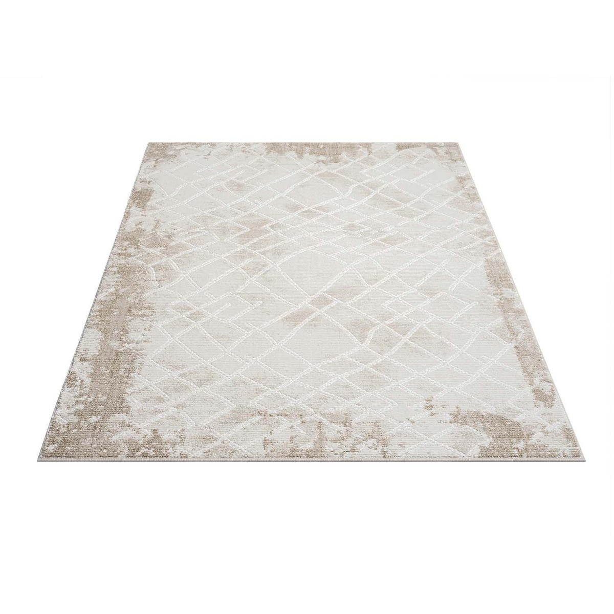 KURZFLOR-TEPPICH Antik 215 Creme 200x290 cm - Creme, Textil (200/290cm) - carpet city