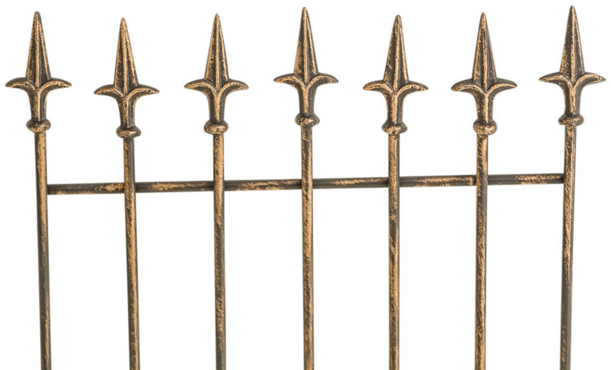 RANKGITTER 2er Set Metall bronze - Bronzefarben, Metall (50/100/0.7cm) - CLP