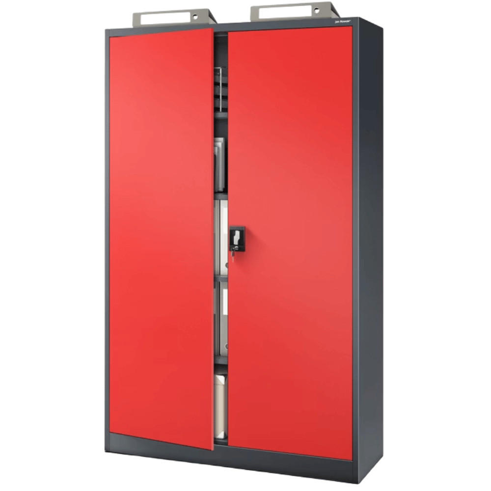 Jan Nowak Aktenschrank Anthrazit 115x185x40 cm
