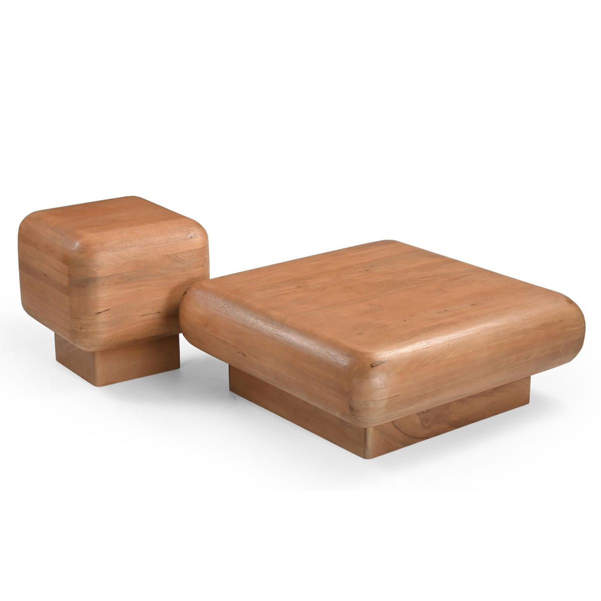 COUCHTISCH Braun 80/80/32 cm - Braun, Holz (80/80/32cm) - Starfurn
