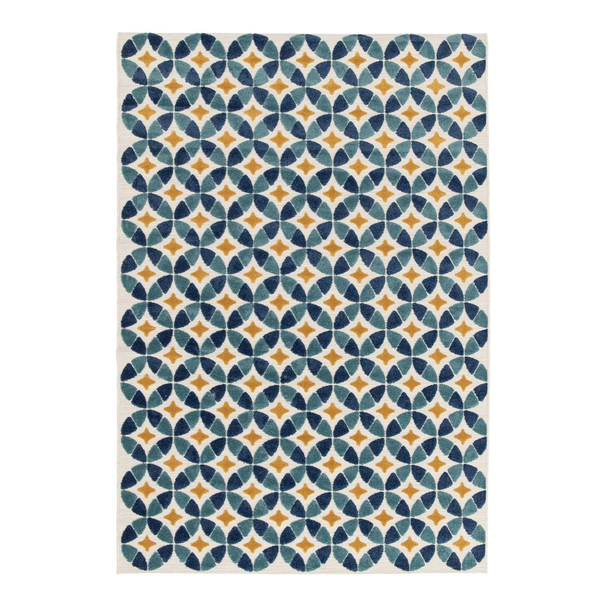 AFK Living Teppich Blau 120x170 cm