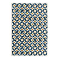 TEPPICH für Innen und Außen blau - Blau, Textil (120/170cm) - AFK Living