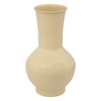 METALLVASE Kian 20/20/34,5 cm - Gelb, Metall (34.5cm) - Atmosphera Createur d´interieur