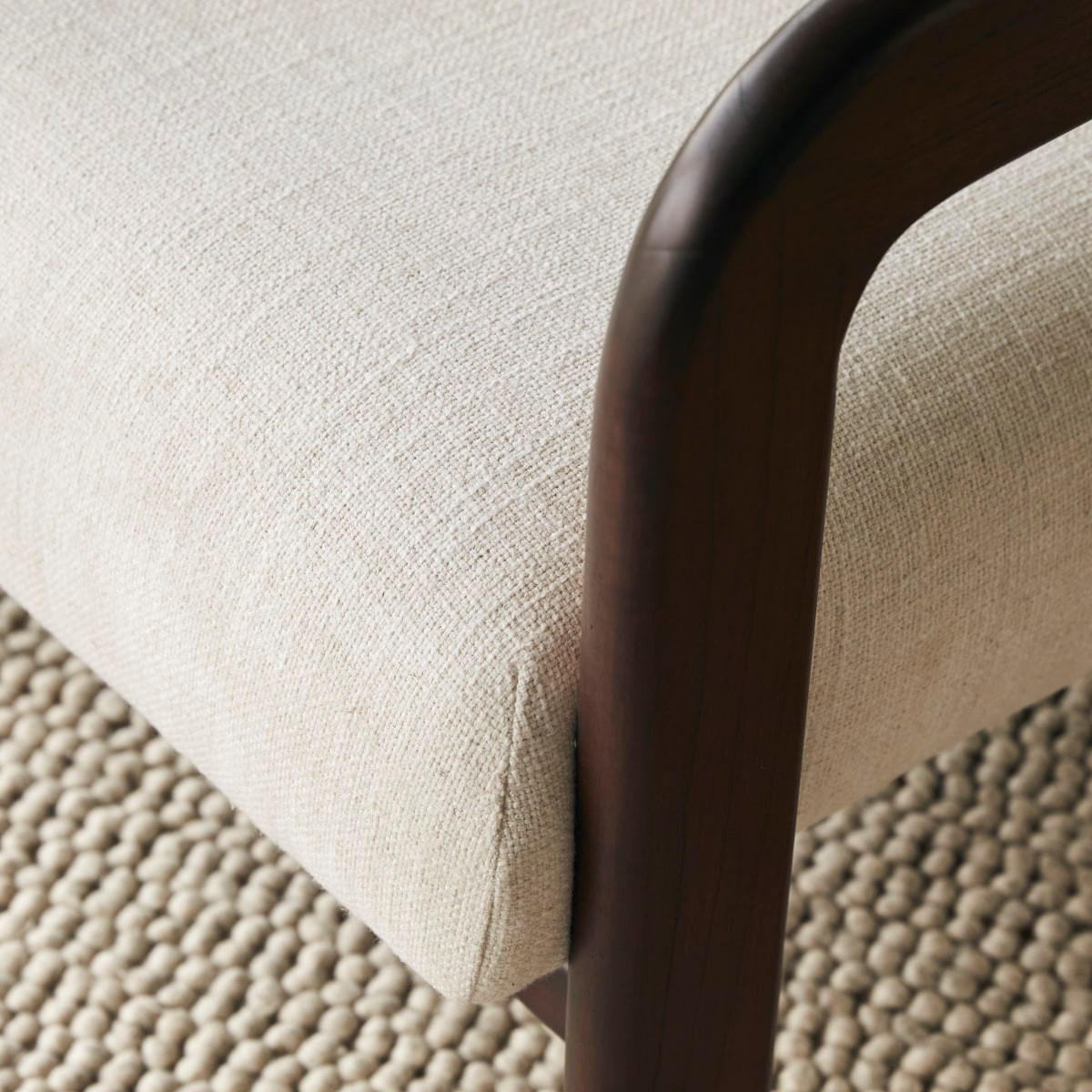 SESSEL Charlie Beige aus Stoff - Beige, Textil (67/64/76cm) - Tikamoon