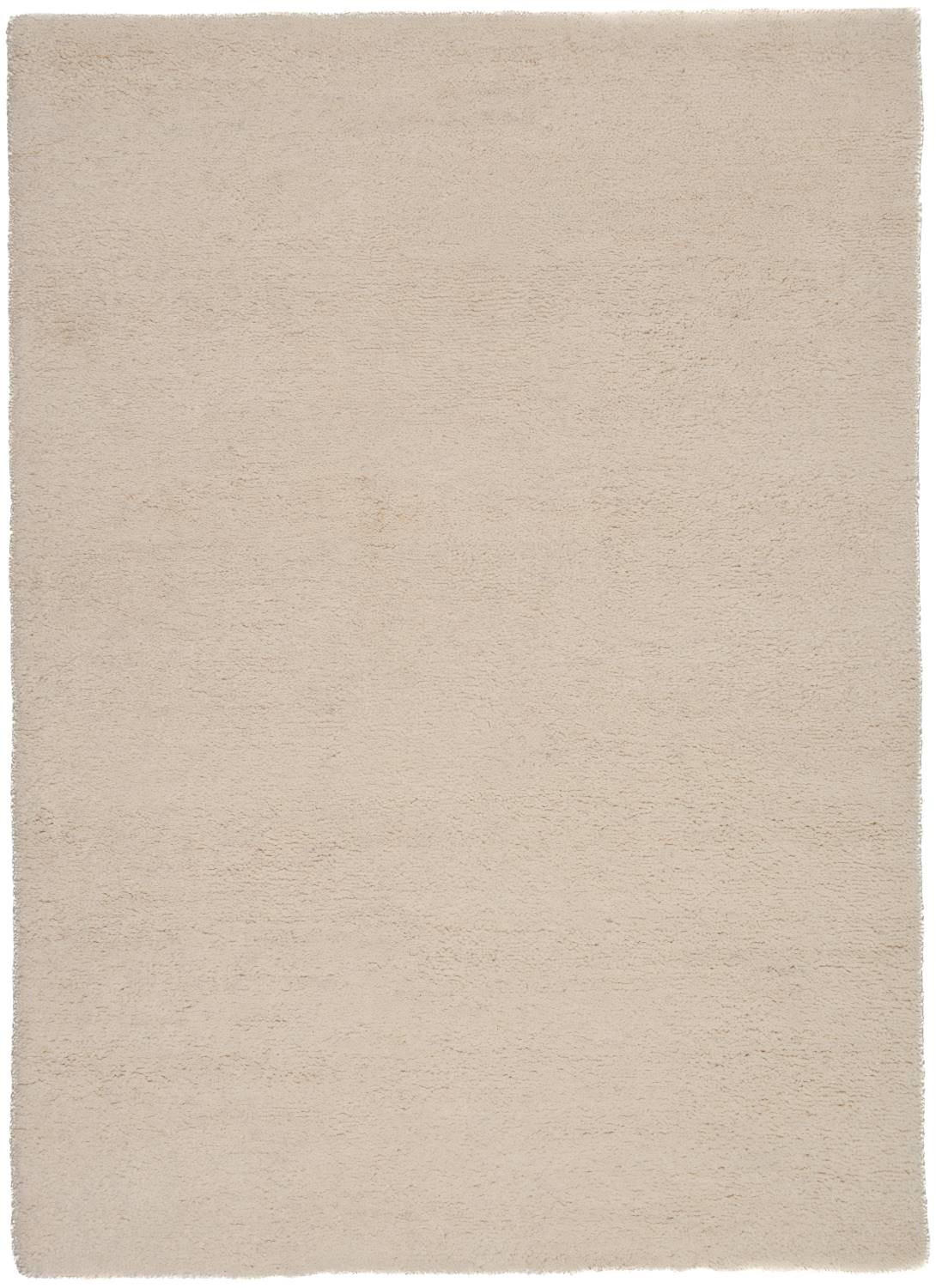 BERBERTEPPICH Super Berber 15/15 simple 200x300 cm - Weiß, Textil (200/300cm) - Rug and Roll