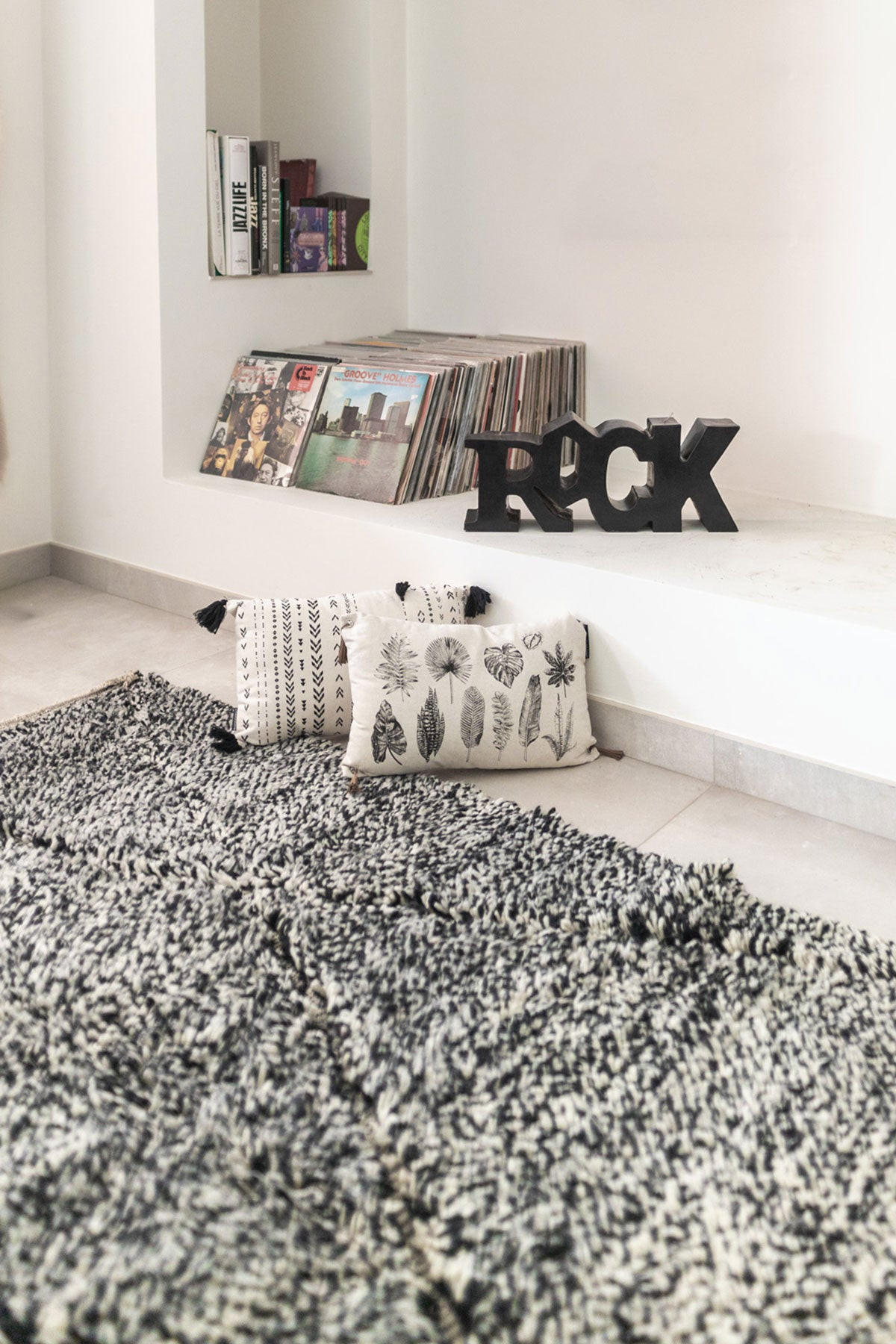 BERBERTEPPICH marokkanisch grau Jemaa grau - Grau, Naturmaterialien (250/350cm) - AFK Living