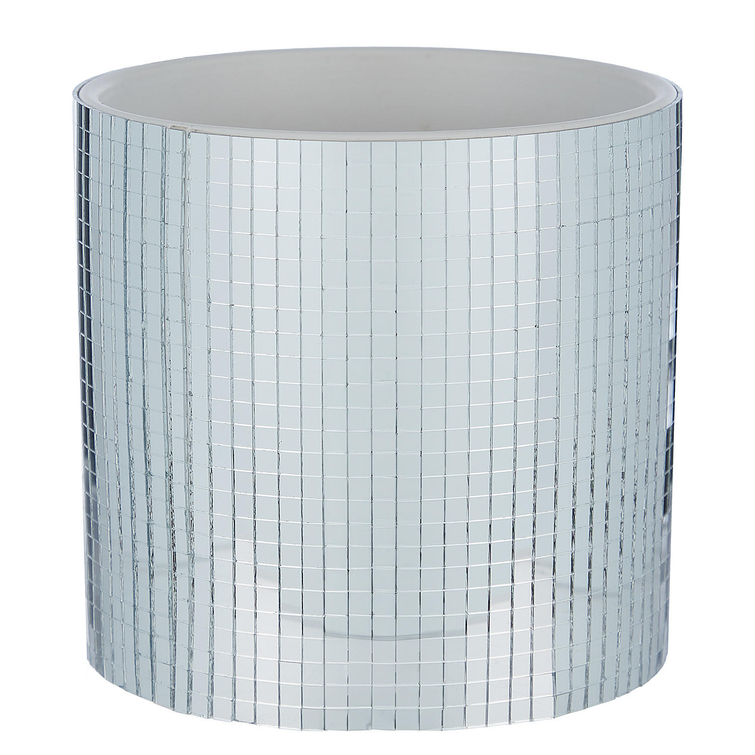 BLUMENTOPF (4er Set) Disco - Silberfarben, Keramik (13cm) - Butlers