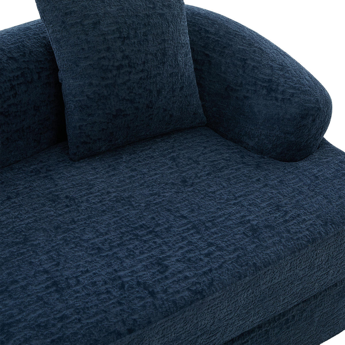 SCHLAFSOFA DE-33900 2-in-1 klappbar Marineblau - Blau, Textil (84/65/157cm) - ComfortXL