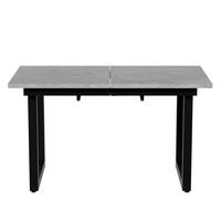 AUSZIEHTISCH Betonoptik 140-180/80/75 cm - Grau, Holz (80/140/75cm) - PANGIVO