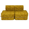 KINDERSOFA, Pocket Basic, Tangle, Goldsenf - Honig, Textil (120/25/60cm) - MeowBaby