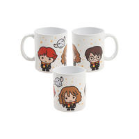 KAFFEEBECHER Harry Potter Trio Weiß 320 ml - Weiß, Keramik (0.32L) - United Labels