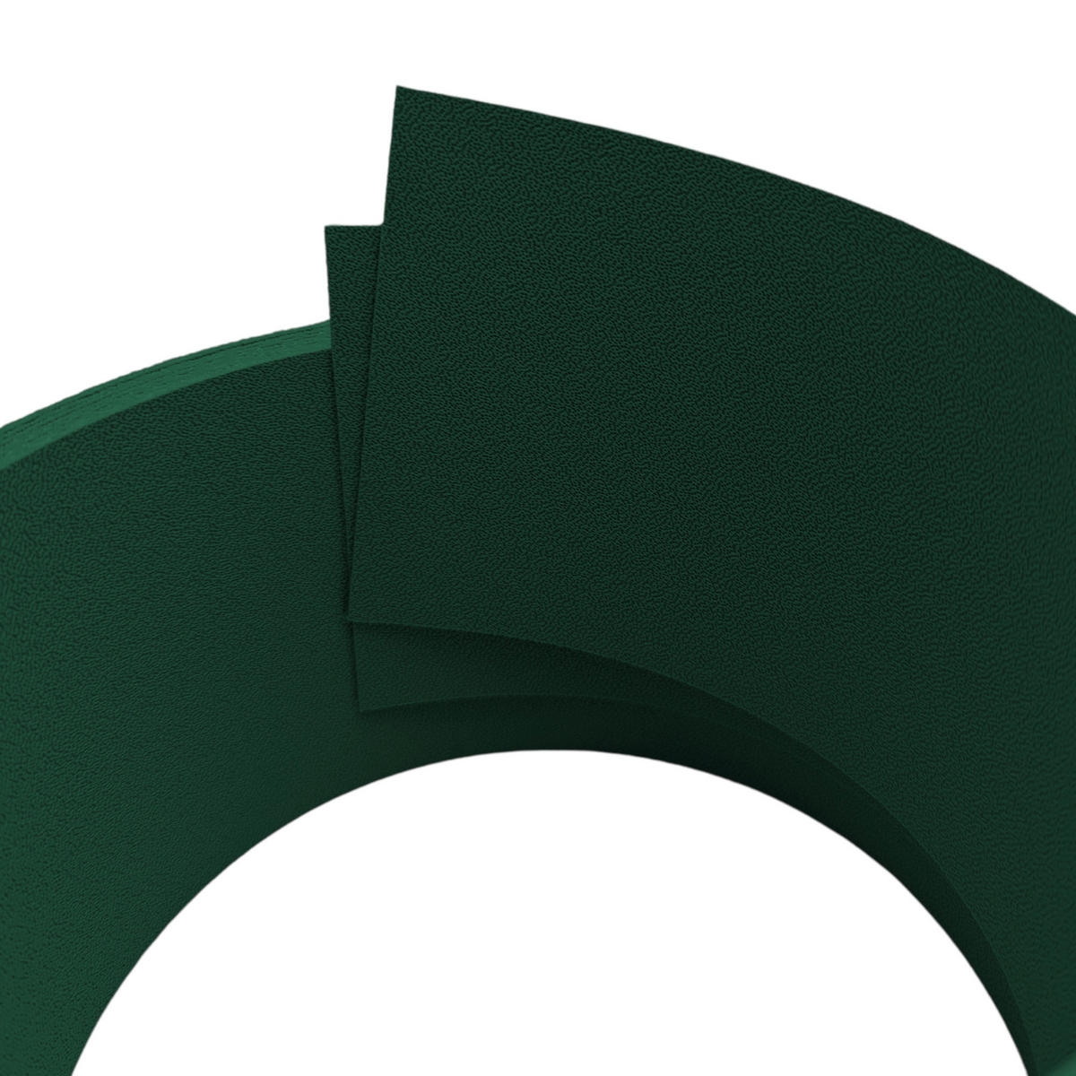 SICHTSCHUTZSTREIFEN Premium Halbe Set Einzelstreifen Grün 2,55m - Grün, Kunststoff (255/9.5cm) - ZAUN|ZU