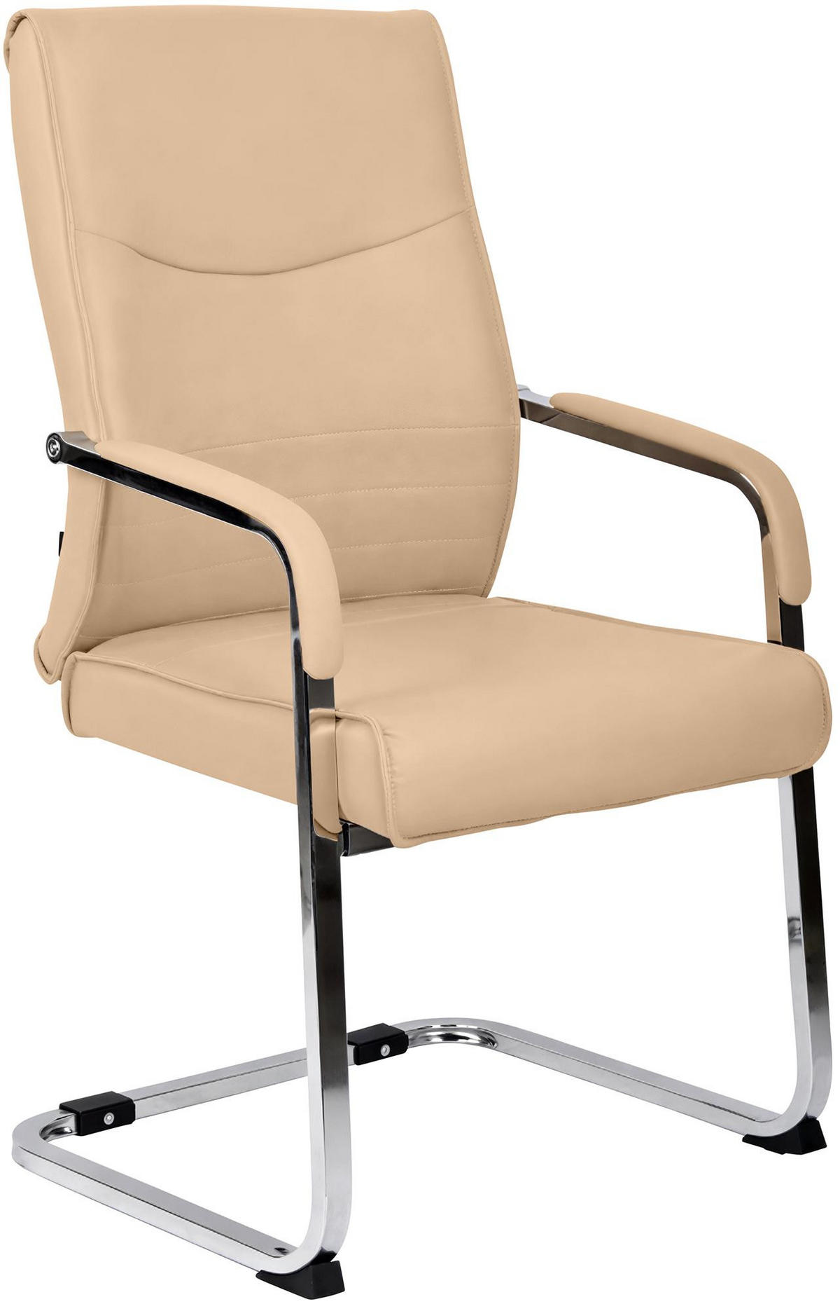 SCHWINGSTUHL Lederlook Khaki - Dunkelgelb, Textil/Metall (55/88/60cm) - CLP