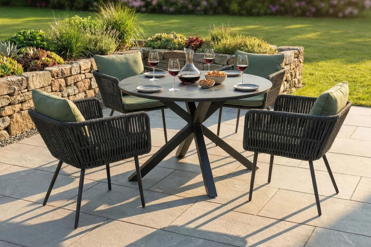 GARTENSTUHL Luna, Metall, Grün - Grün, Metall (61/69/65cm) - dasmöbelwerk