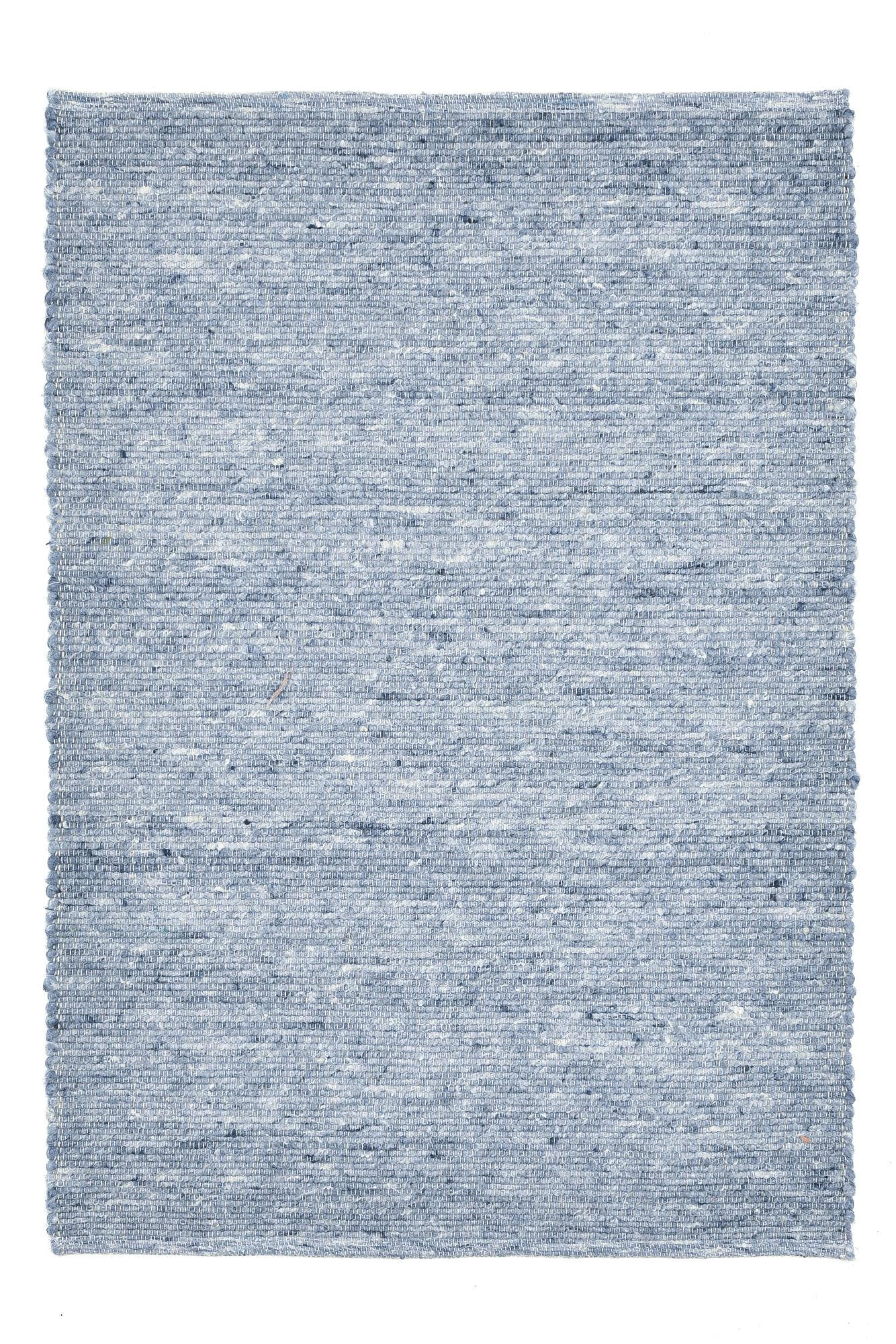 HANDWEBTEPPICH Alm-Freude 60x90 cm - Blau, Textil (60/90cm) - THEKO