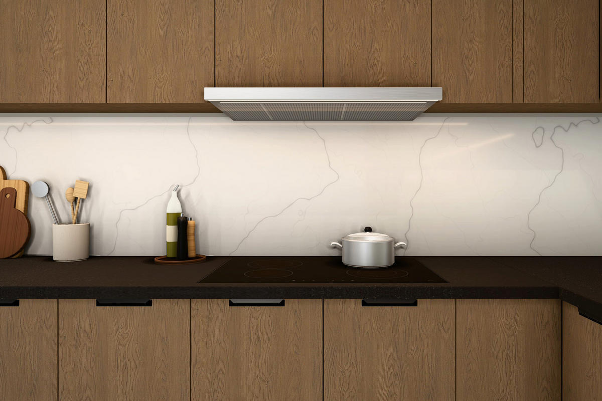 L-KÜCHE Sorento Dunkle Eiche – 399 × 299 cm – KÜ-SOREN-010 - Dunkelbraun, Holzwerkstoff (399/247/299cm) - ROYAL24_MARKT