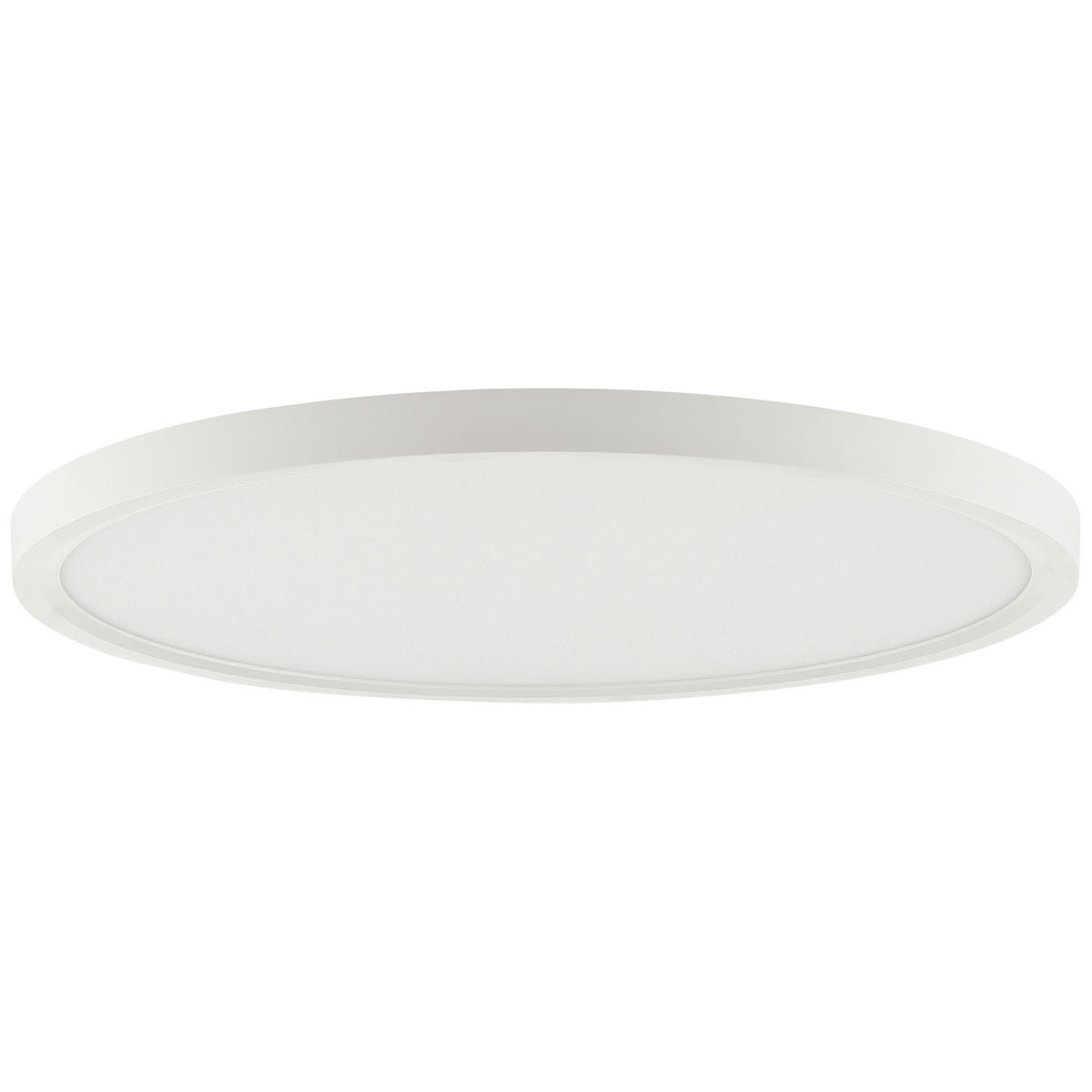 LED DECKENLEUCHTE Galo Weiß 39,7/39,7/2,4 cm - Weiß, Kunststoff (39.7/39.7/2.4cm) - Brilliant