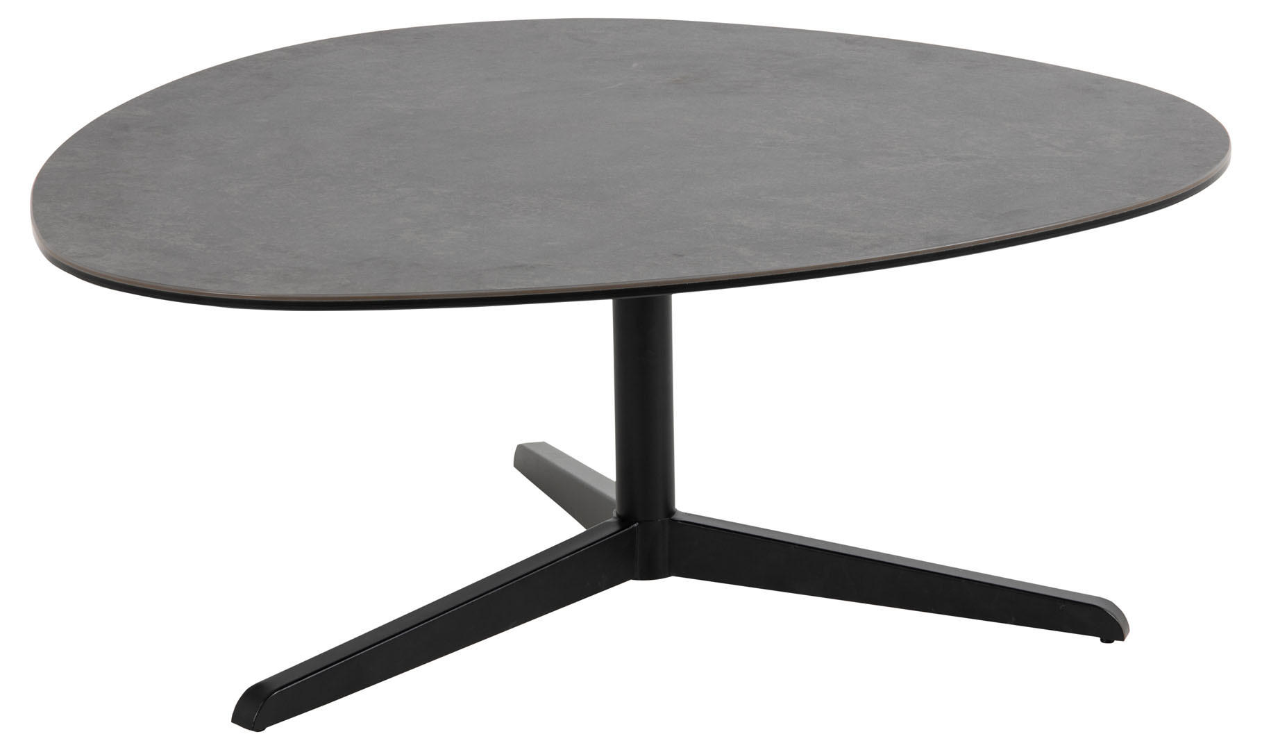 COUCHTISCH 95 x 100 cm schwarz - Schwarz, Holzwerkstoff (95/100/41cm) - ebuy24