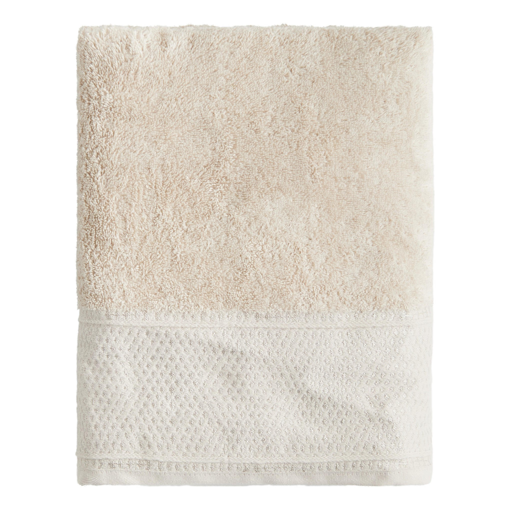 HANDTUCH Destello - Beige, Textil (70/130cm) - home&you