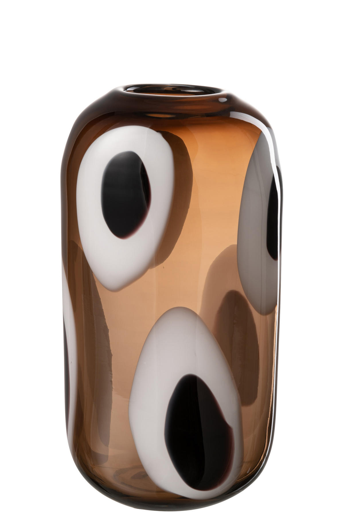 VASE IZZY - Glas - Multi - M - Ø 12,5 cm - Multicolor, Glas (12.5/32cm) - J-Line