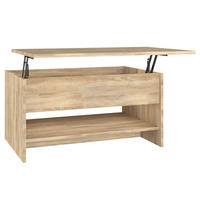COUCHTISCH Sonoma-Eiche 80x50x40 cm Holzwerkstoff - Braun, Holzwerkstoff (80/50/40cm) - furnicato