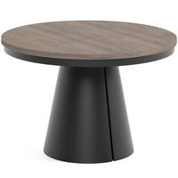 TISCH Schwarz ALMA Ausziehbar 120/196 cm - Eichefarben/Schwarz, Holzwerkstoff (2/120/76cm) - Sepro Meble
