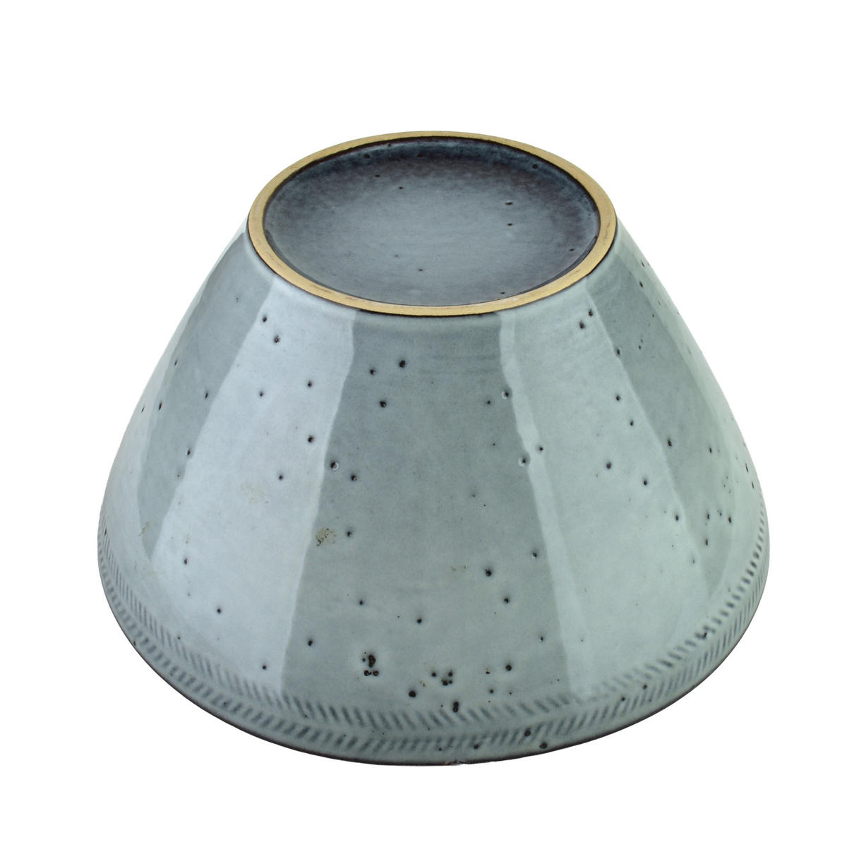 SCHALE Basic Nature Grau 23x23x12 cm Keramik - Grau, Keramik (23/23/12cm) - Mondex