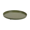SERVIERTABLETT Servir 25/25/1 cm - Grün, Metall (25/1/25cm) - Present Time