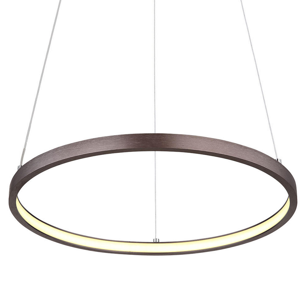 LED HÄNGELEUCHTE Metall Kaffeefarben - Braun, Metall (38.5/38.5/120cm) - Globo Lighting
