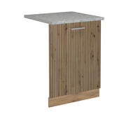 KRYT MYČKY NÁDOBÍ R-Line Řemeslný dub - medově dubová/dub artisan, kompozitní dřevo (60/81.8/1.6cm) - Vicco