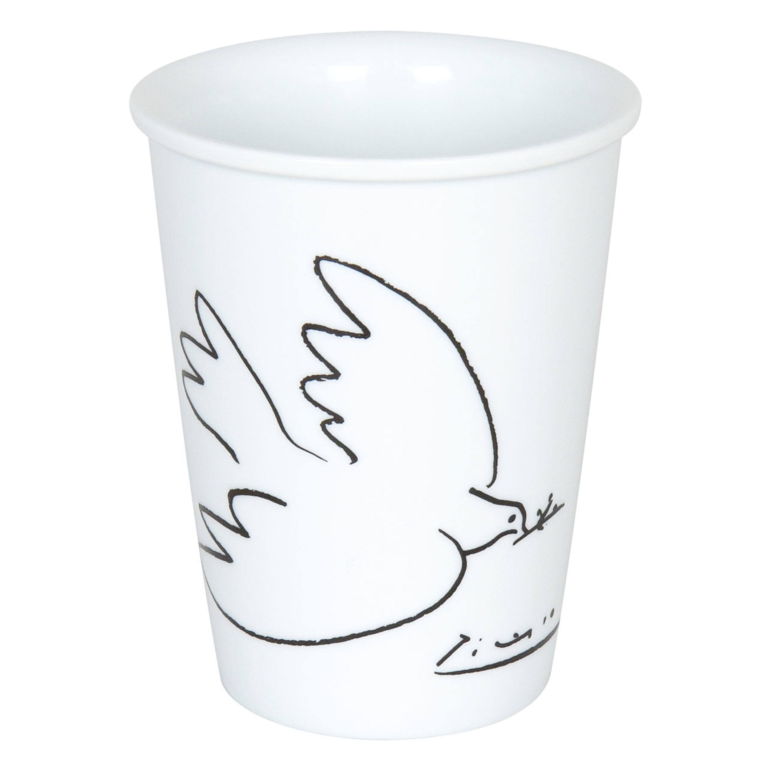 KAFFEEBECHER to go Picasso - La Colombe De la Paix - Naturfarben, Keramik (0.38L) - Könitz