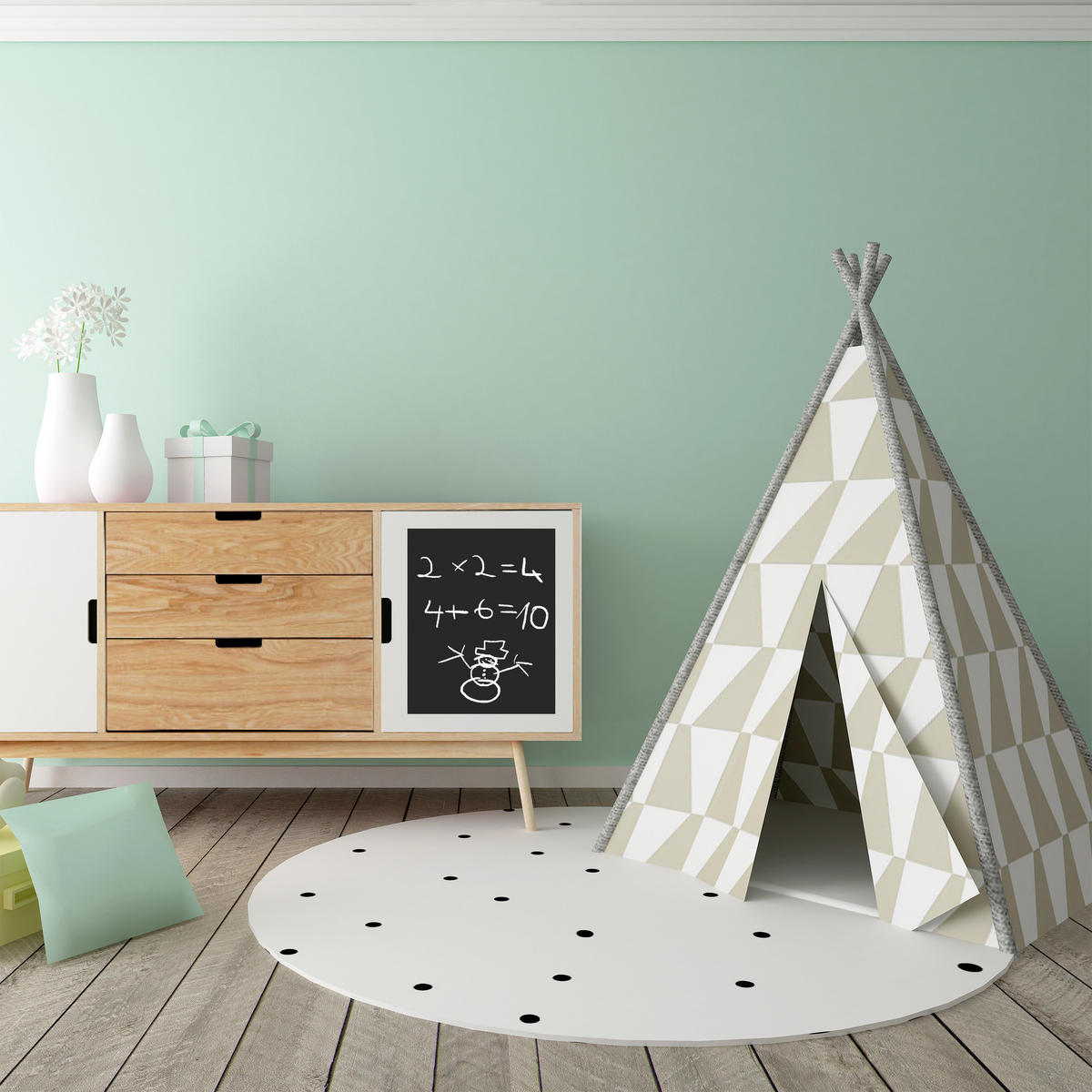 TAFELFOLIE - Schwarz, Wellpappe/Kunststoff (45/3.5/3.5cm) - Relaxdays