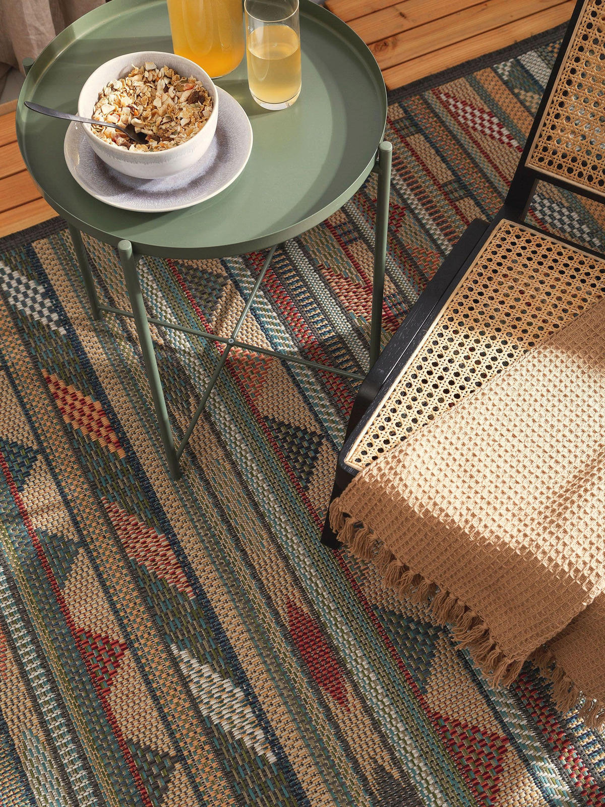 OUTDOORTEPPICH Mirena Multicolor 200x290 cm - Multicolor, Textil (200/290cm) - benuta Nest