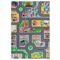 KINDERTEPPICH Waschbar Mehrfarbig Candy 120/170 cm - Multicolor, Kunststoff/Textil (120/170cm) - Atticgo