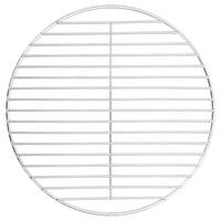 GRILLROST Rund Ø34,5 Cm 304 Edelstahl - Silberfarben, Metall (34.5/34.5cm) - vidaXL