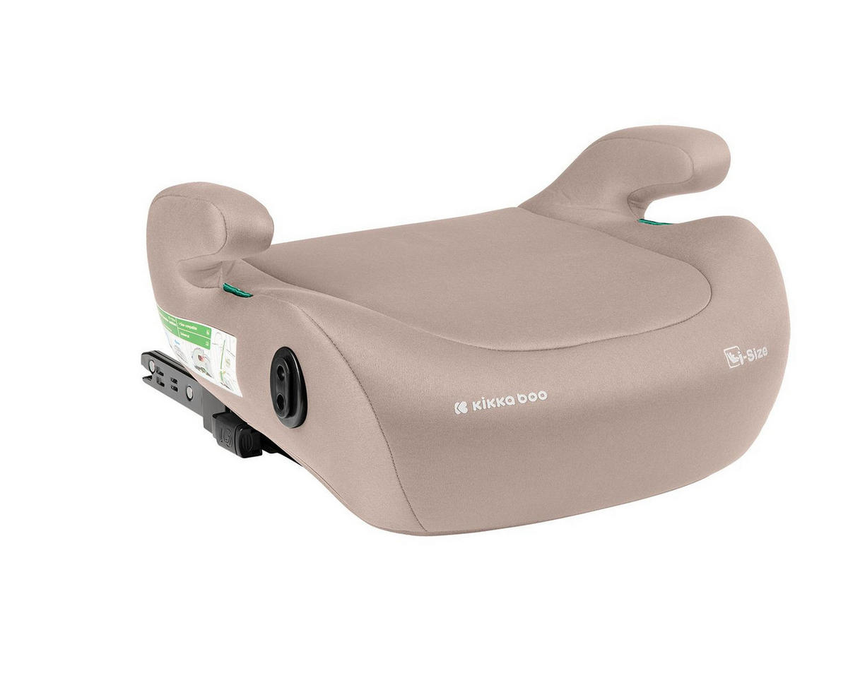 KINDERSITZ i-Tip Isofix 125-150 cm dunkelbraun Armlehne, i-Size Kindersitz, Sicherheitsgurt, vorwärts gerichtet - Braun, Kunststoff (42/21/35cm) - Kikka boo