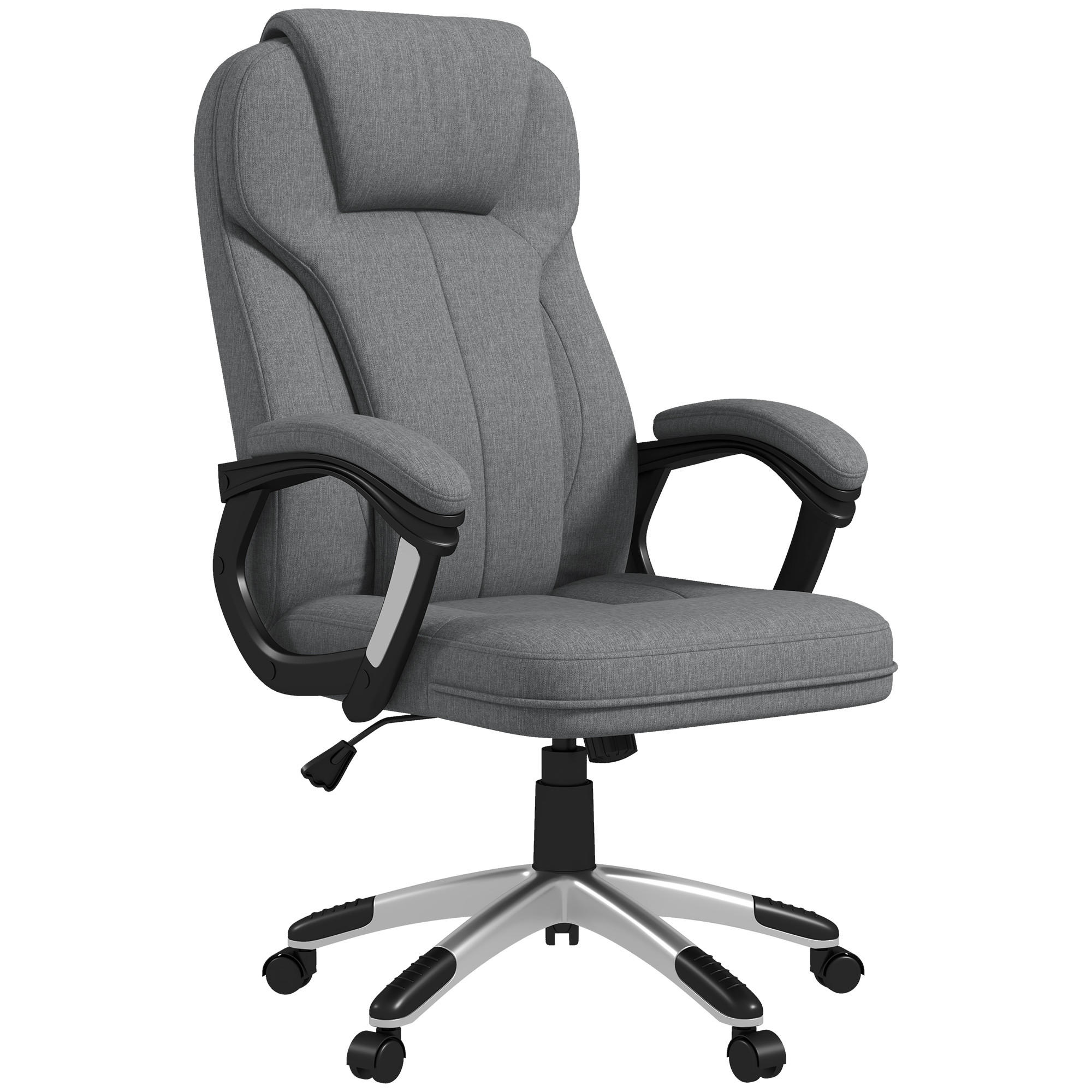 BÜROSTUHL Malmö Lund Grau höhenverstellbar - Grau, Textil/Metall (66/120/75cm) - Jamb