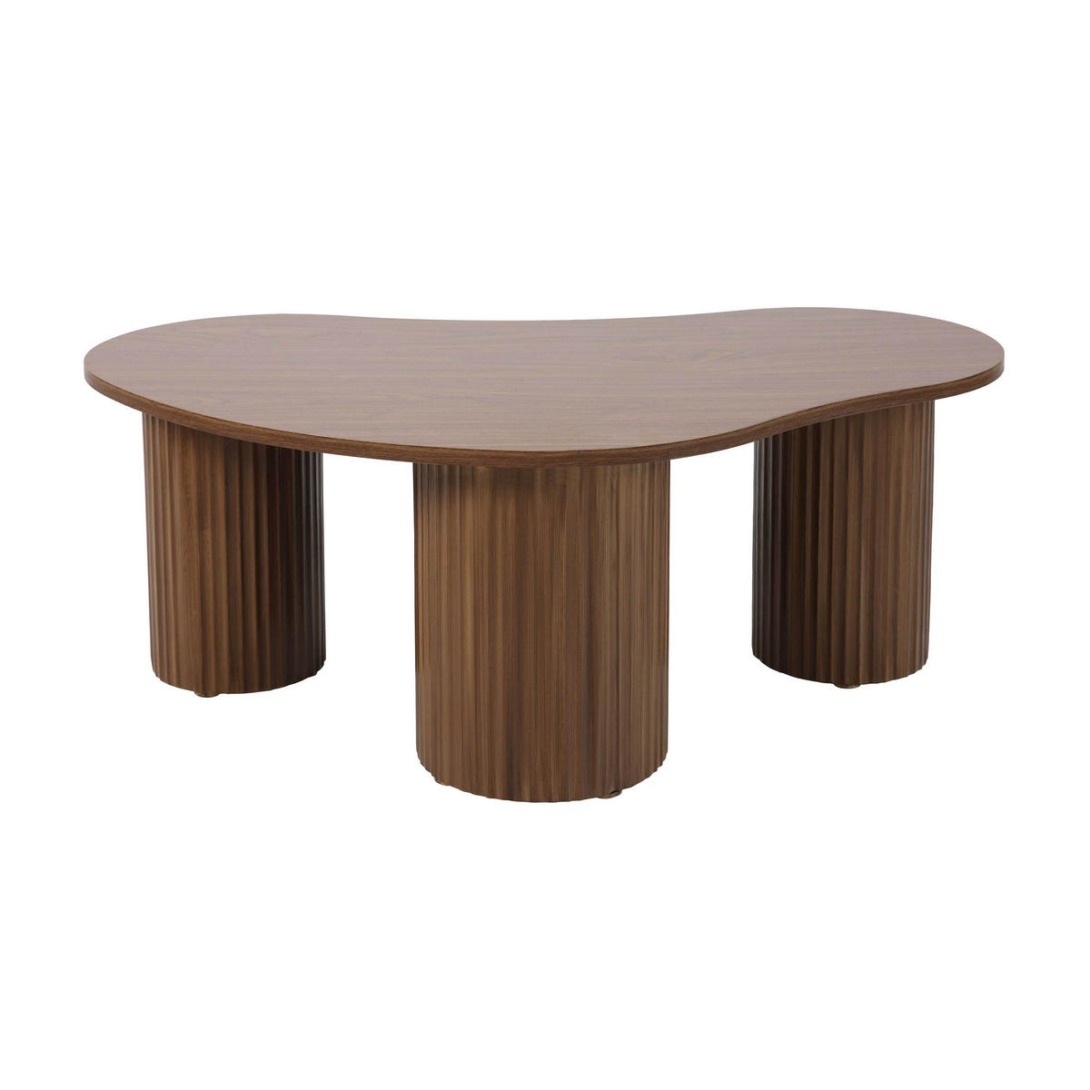 COUCHTISCH, Dunkelolz - Braun, Holzwerkstoff (100/60/38cm) - Oviala