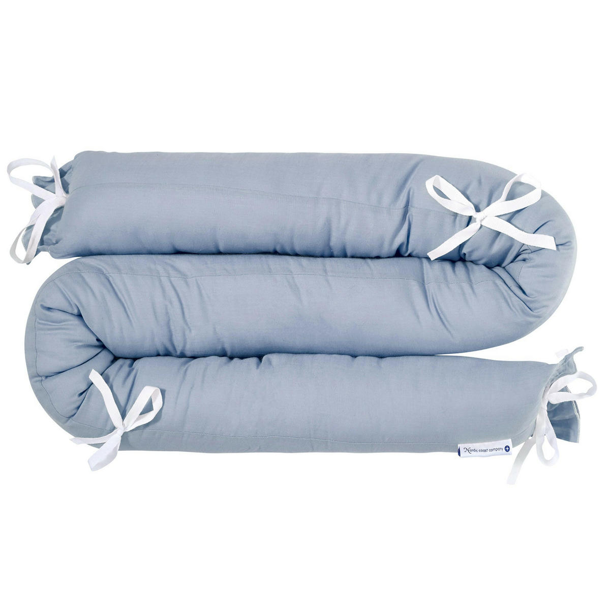 BETTSCHLANGE Blau - Blau, Textil (9/180cm) - nordic coast company