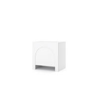 NACHTTISCH ARCO Weiß 50x35x49 cm - Weiß, Holzwerkstoff (50/49/35cm) - FURNLUX