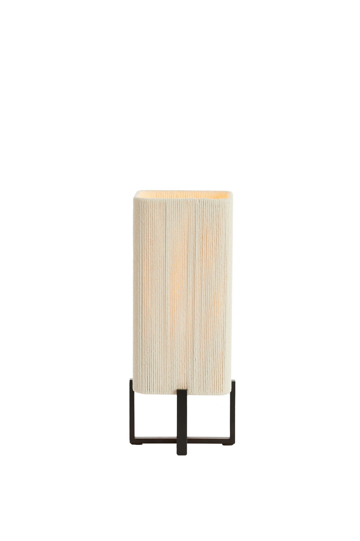 TISCHLEUCHTE Wyn Schwarz 16,5/16,5/39 cm - Schwarz, Metall (16.5/16.5/39cm) - Light & Living