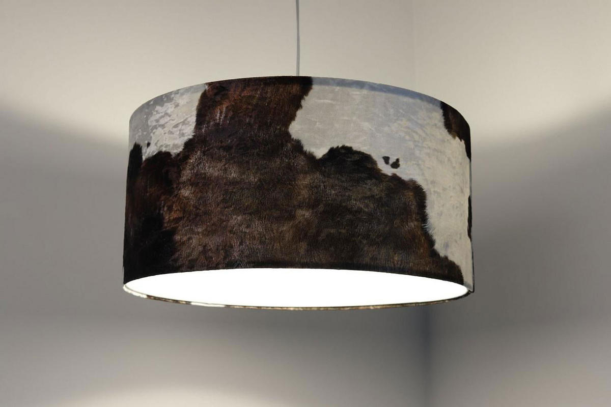 HÄNGELEUCHTE Schwarz 40/20 cm - Schwarz/Weiß, Kunststoff (40/0.4/20cm) - ONZENO