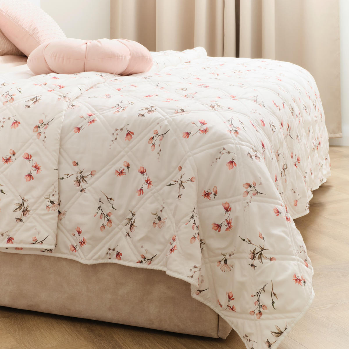 TAGESDECKE Somnia - Weiß, Textil (200/220cm) - home&you